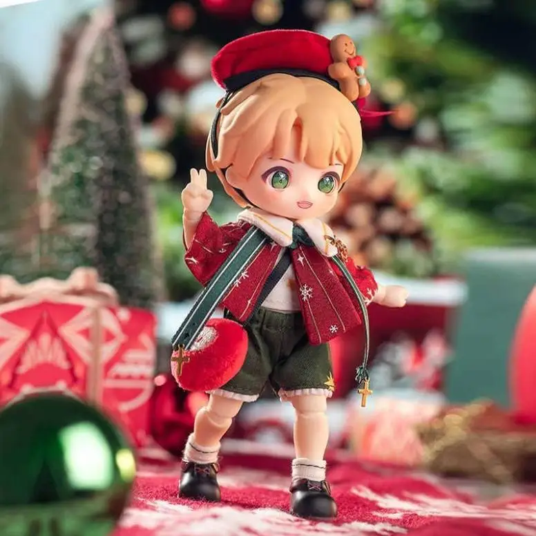 Genuino Navidad Nagi Animal jardín de infantes deseos fiesta serie Bjd muñeca de acción juguetes exquisitos figuras coleccionables de moda