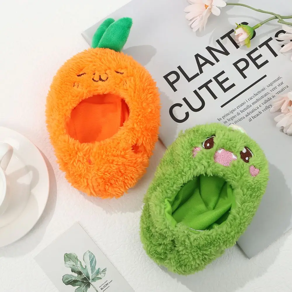 15CM/20CM Doll Clothes Cartoon Fried Shrimp Avocado/Carrot Plush Clothing One-piece Garment Idol Cotton Stuffed Dolls Clothes