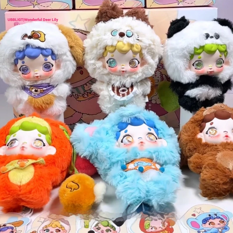 

Оригинальный Wonderfullruri Animal Stealth Op, виниловая плюшевая слепая коробка, модный декор для рюкзака, подвеска, загадочные коробки, подарки-сюрпризы для девочек