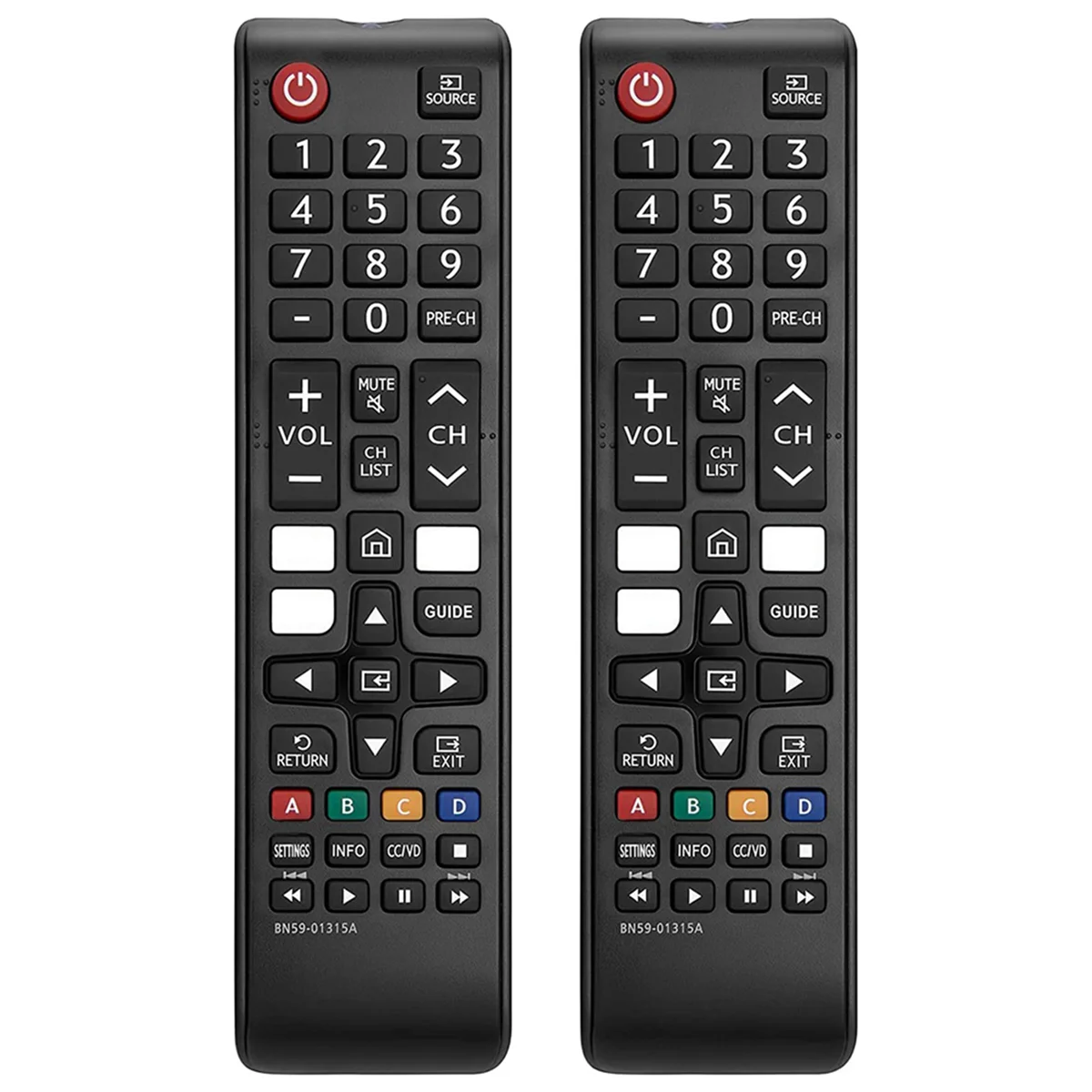 Mando a distancia universal para todos los controles remotos de TV Samsung, repuesto compatible con todas las televisores inteligentes Samsung, LED,LCD,HDTV, 3D, Series TV
