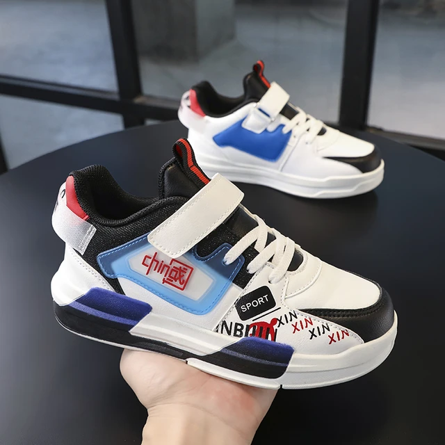 Cocuk Boys icin 2024 yeni Sneakers 6 ila 8 ya nda k spor ayakkab 10 ila 14 moda rahat okul ayakkab s 7 ya nda bahar AliExpress