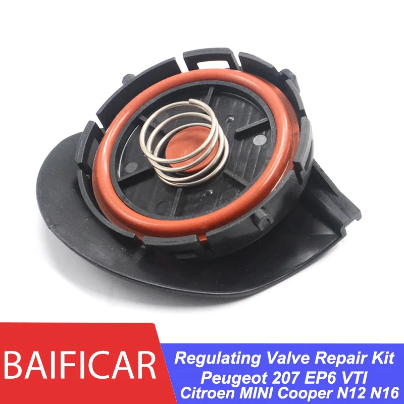 Baificar Brand New Crankcase Pressure Vent Regulating Valve Repair Kit For Peugeot 207 EP6 VTI Citroen MINI Cooper N12 N16