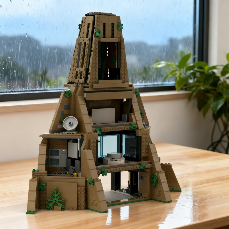 

1103pcs MOC Yavin 4 Double Up Alternate Build 2 Sets Star Battle Model Building Blocks DIY Creative Gift Display Decor Premium