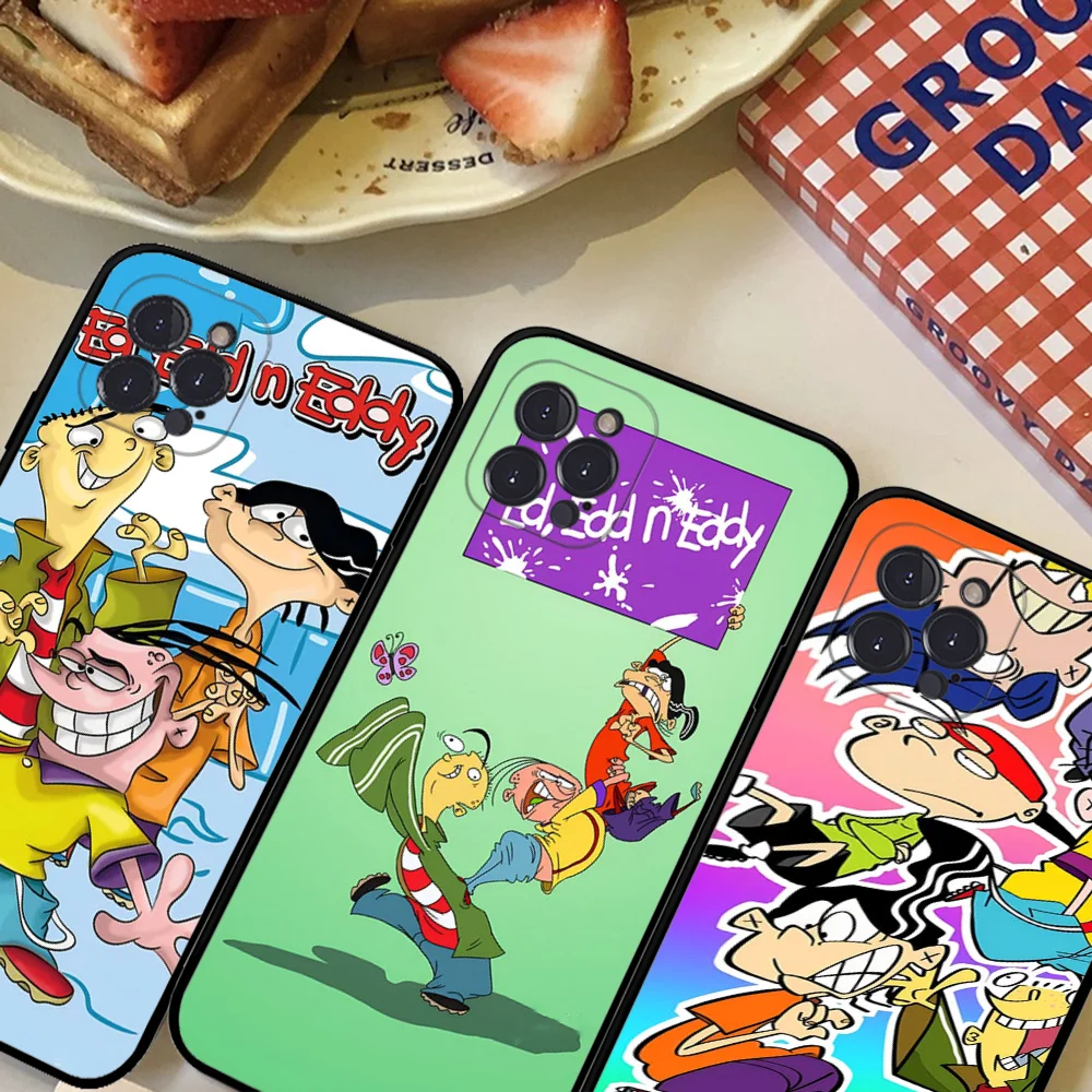 Ed E-Edd N Eddy Phone Case For iPhone 16 15 14 11 12 13 Mini Pro XS Max Cover 6 7 8 Plus X Funda Shell