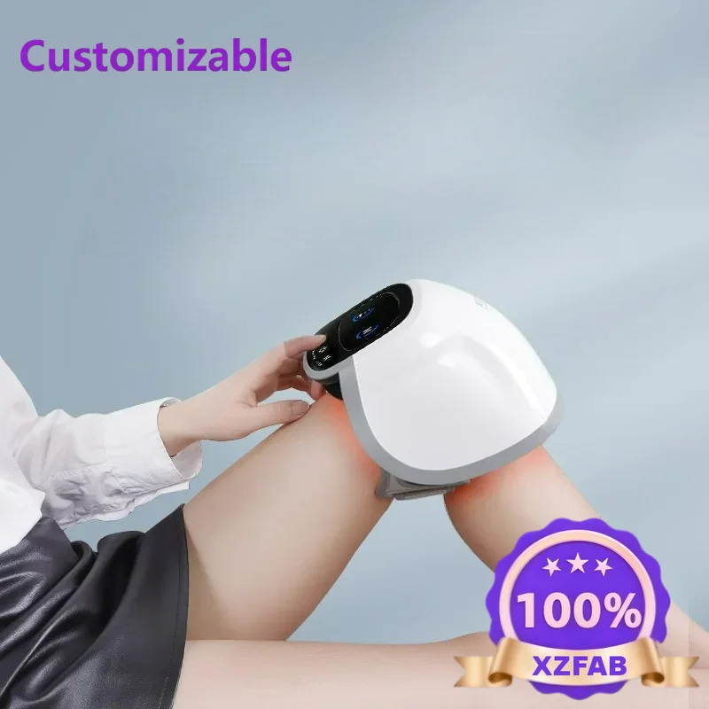 Knee massager hot compress kneading magnet knee physiotherapy relief