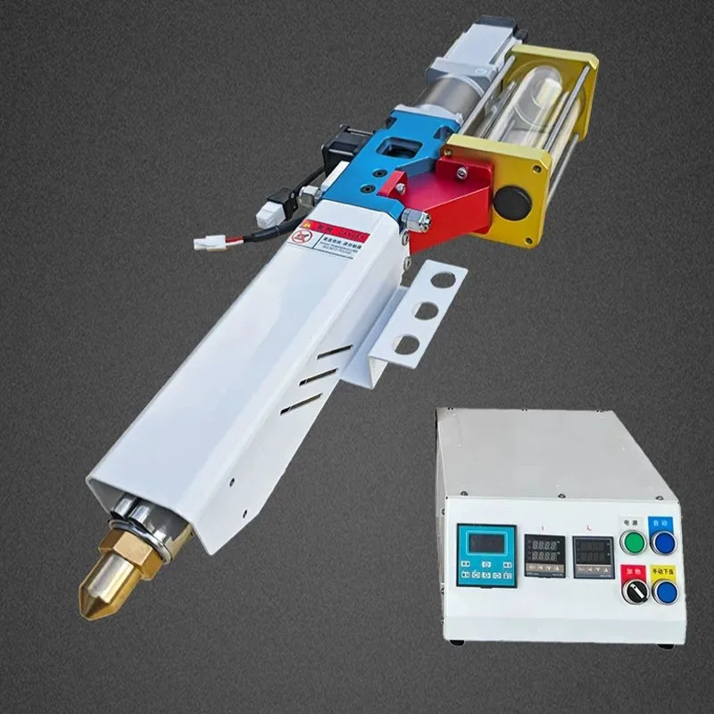 Electric Servo Extruder Machine, Precision Temperature Control Handheld Plastic Pellet Extruder for 3D Printing Filament