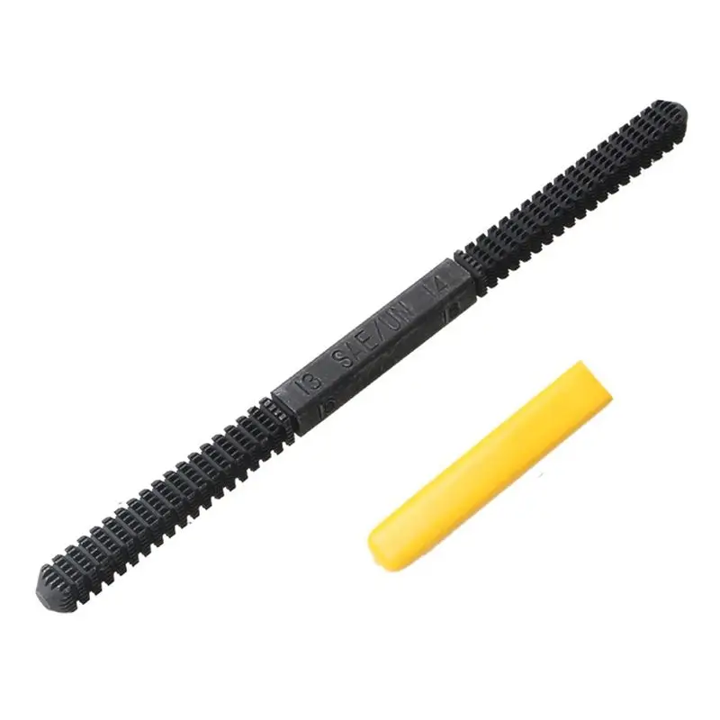 

AS63-Thread Repair Restoration File For Riders Mechanics Pipe Bolt Teeth Correction Restoration SAE/UN Mini DIY Tool