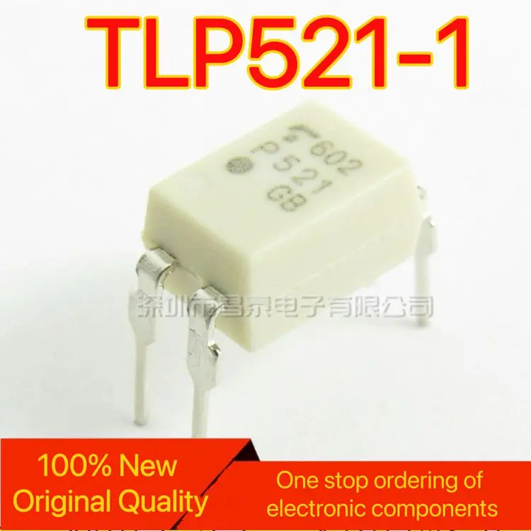 【10PCS】Direct insertion optocoupler TLP521-1 P521 TLP521-1GB DIP-4 optocoupler brand new