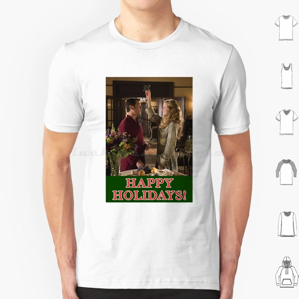 

Who Loves Music And Murdoch Mysteries Happy Holidays Christmas Card Awesome Move Футболка большого размера 100% хлопок Murdoch Mysteries