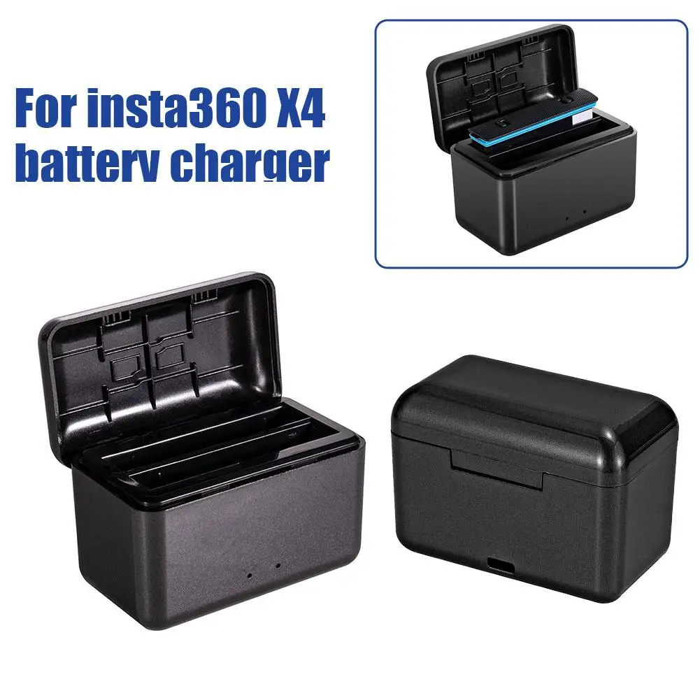 

Charger for inst360 X4 sports Camera Battery Charger Dock Stand Accessories Battery Charger USB Type C Fast Charging Cable X3Z8