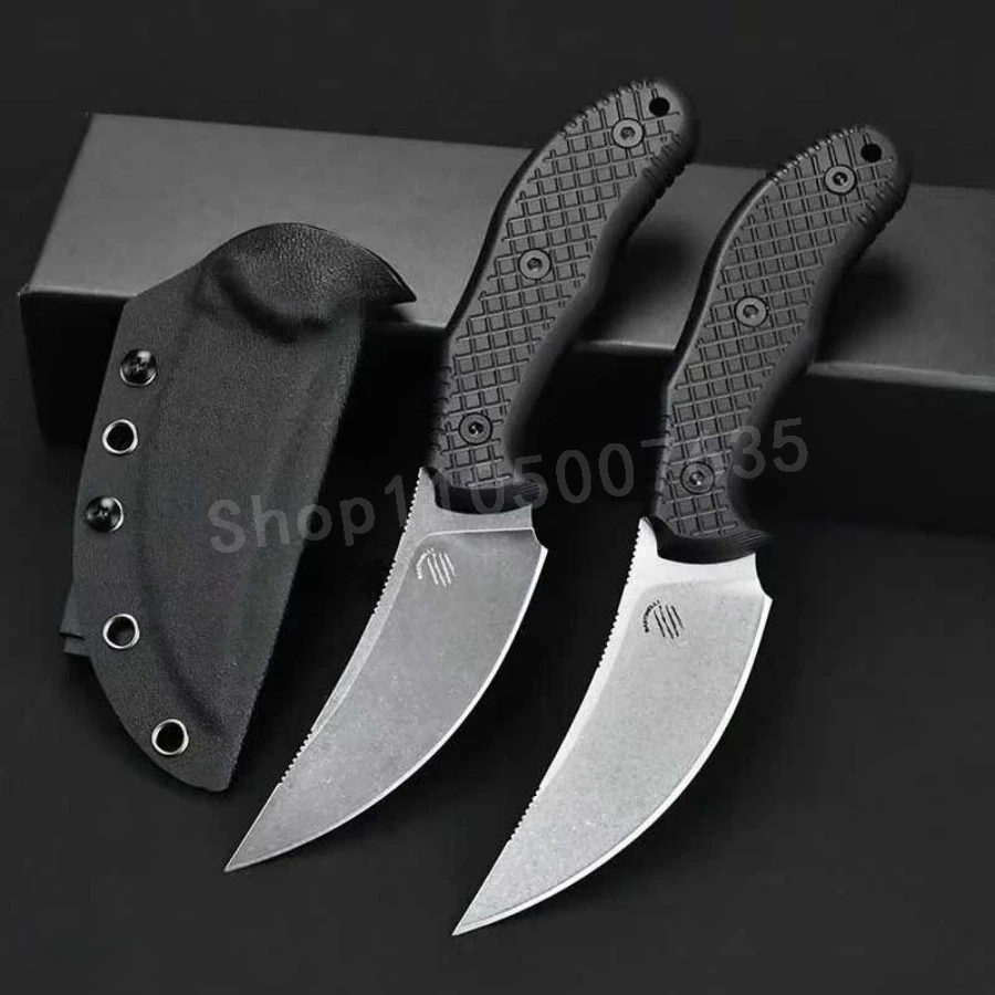 

High Hardness Fixed Blade Knife Outdoor Tactical Hunting Knife EDC Practical Cutting Knife Tool for Hiking Exploring Survival