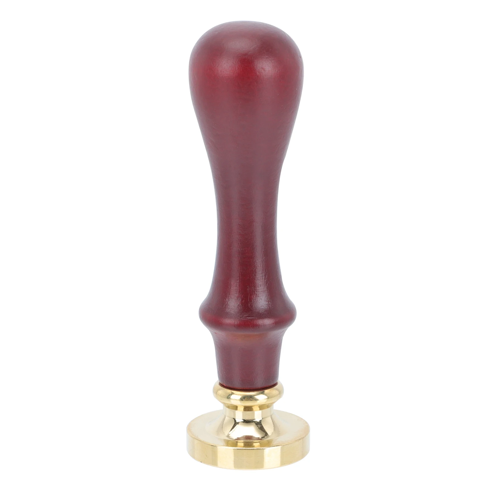 

1pc Eyeshadow Pressing Tool Copper Head Handle Brown Wooden 3D Seal Pattern Maker Stamper Eye Shadow