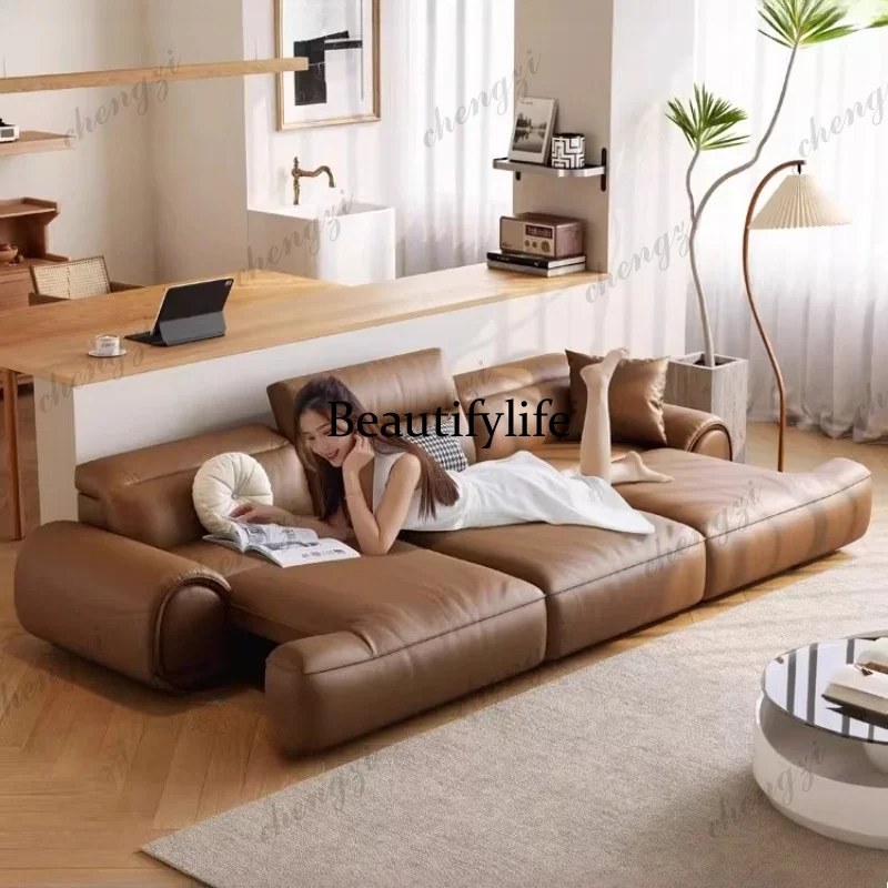 

Luxury Italian Armrest Electric Sofa Design Modern Relax Apartments Lazy Sofa Living Room 3 Seater Divano Moderno Furniture Home