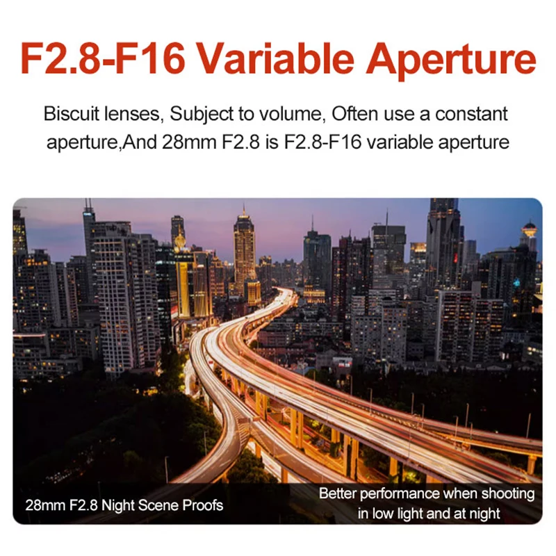 Brightin Star 28mm F2.8 Full frame Messa a fuoco manuale Obiettivo per fotocamera ad ampia apertura per Leica M Mount M8 M9 M10 M11 M240 M240P