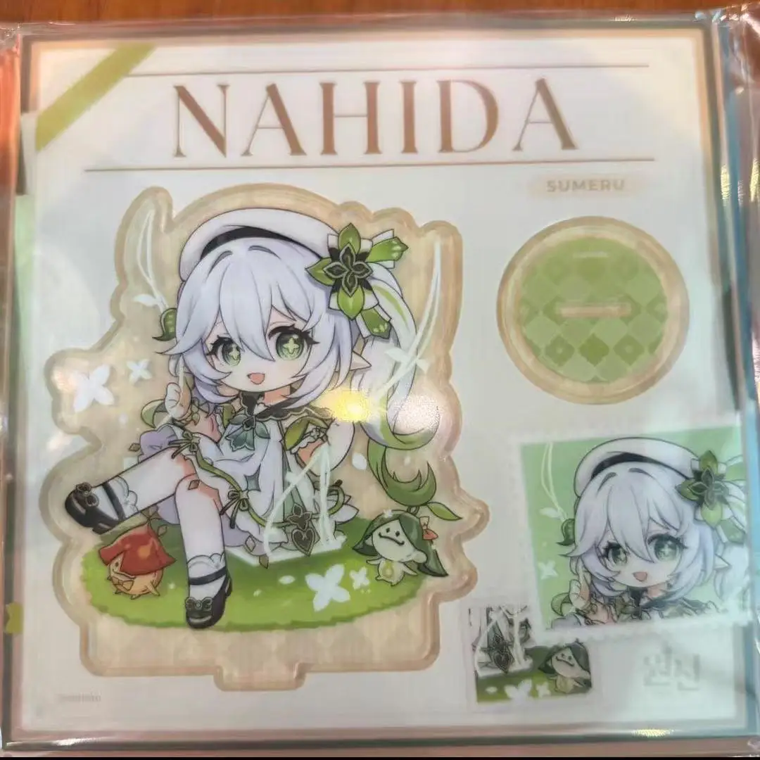 

New Genshin Impact Anime Layla Cosplay Acrylic Figure Stand Model Table Decor Desktop Ornaments Collect Gift