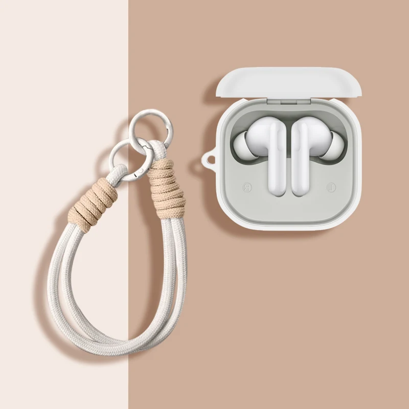 

Suitable for Anker Soundcore R50i NC/P30i/R50i/P20i Silicone Wireless Earphone Protective Case with Rope Buckle