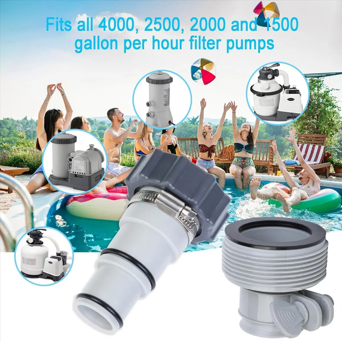 Abme Pool Hose Adap…