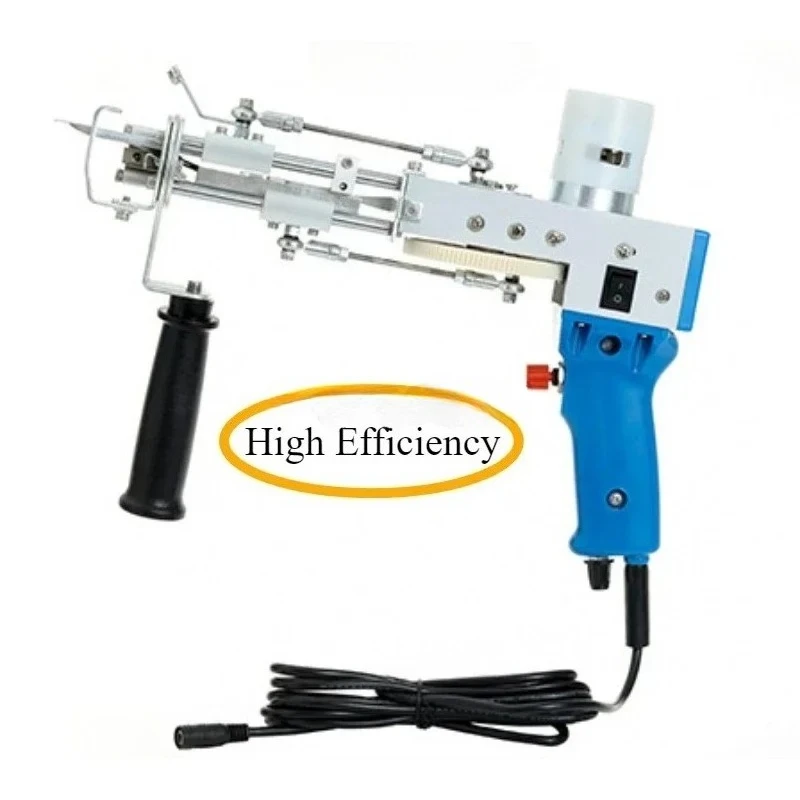 

Two in One Electric Carpet Tufting Gun Suitable for DIY Weaving Machines of Fiber Yarn and Acrylic Yarn
