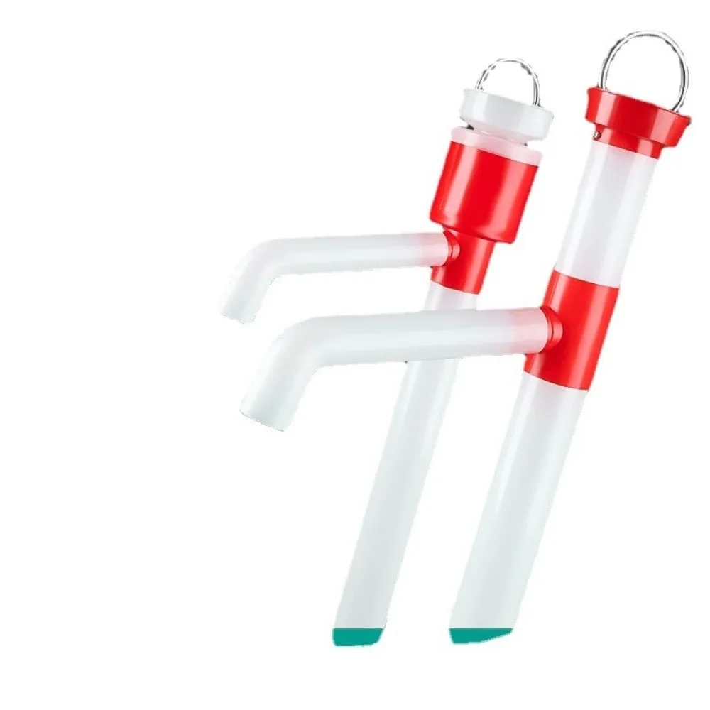 Hand Siphon Plastic Hand Oil Pump Leakproof Portable Oil Extractor Durable Fuel Pump Oil Barrel
