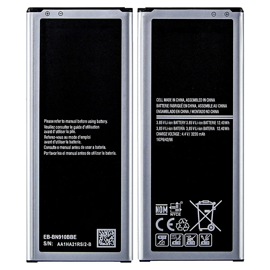 6850mAh EB-BN910BBE EB-BN910BBK EB-BN910BBC EB-BN910BBU For Samsung Galaxy NOTE 4 N910A N910U N910F N910H N910V N910C Batteries