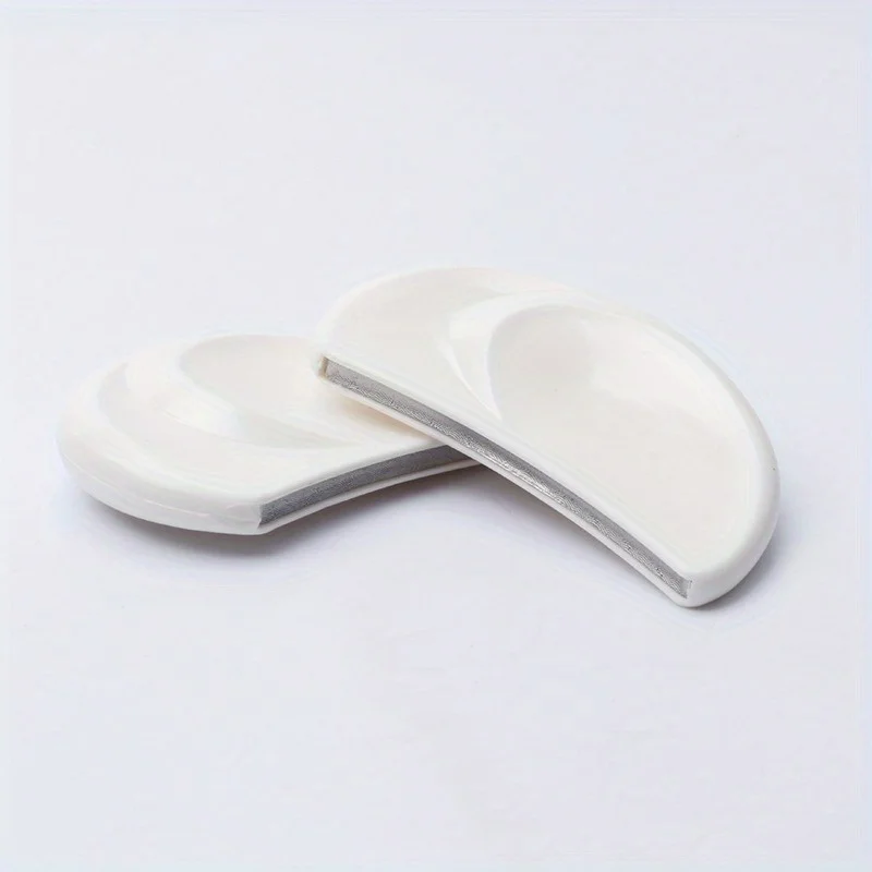 قطعتان من مبرد الأظافر المنحني بنصف القمر - أداة فنية للأظافر من الدرجة الاحترافية للتقليم والباديكير - أغطية وتنعيم الأظافر