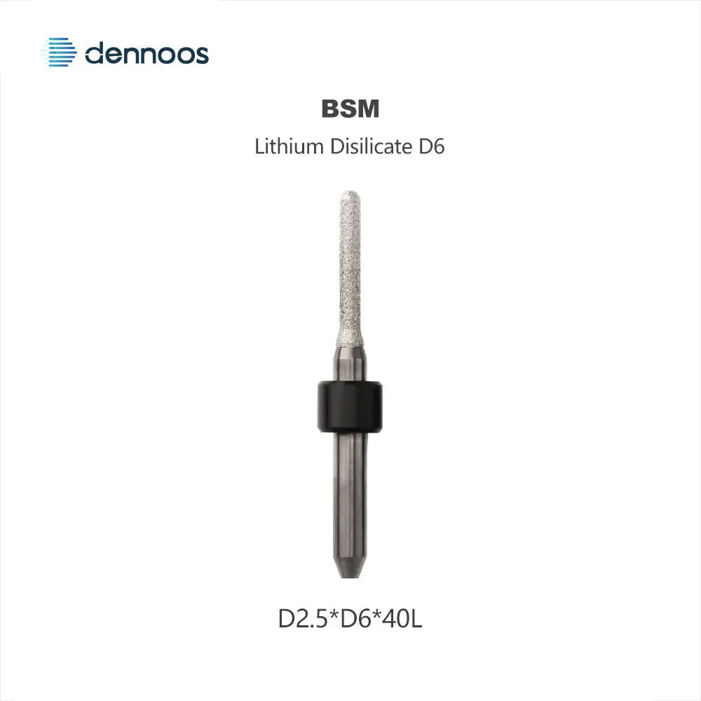 Dentalmaterialien Fräser BSM 420 W für Lithium-Disilikat-Schleifbohrer Beschichtung D6 Denstist BSM-420W Maschinenwerkzeuge – Detail 2