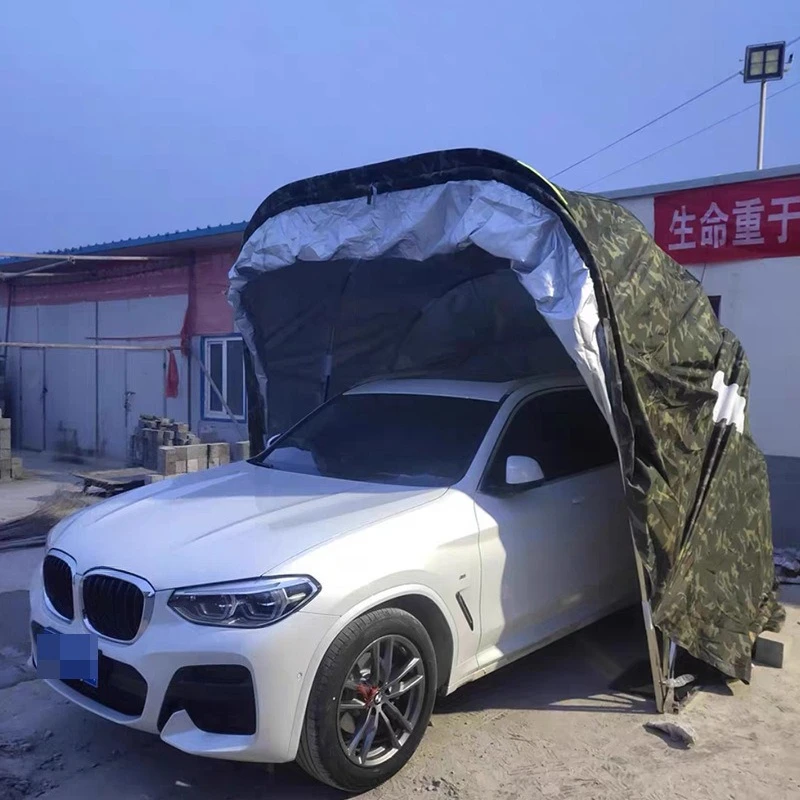 

Automatically turn on the sunshade and rainproof carport.