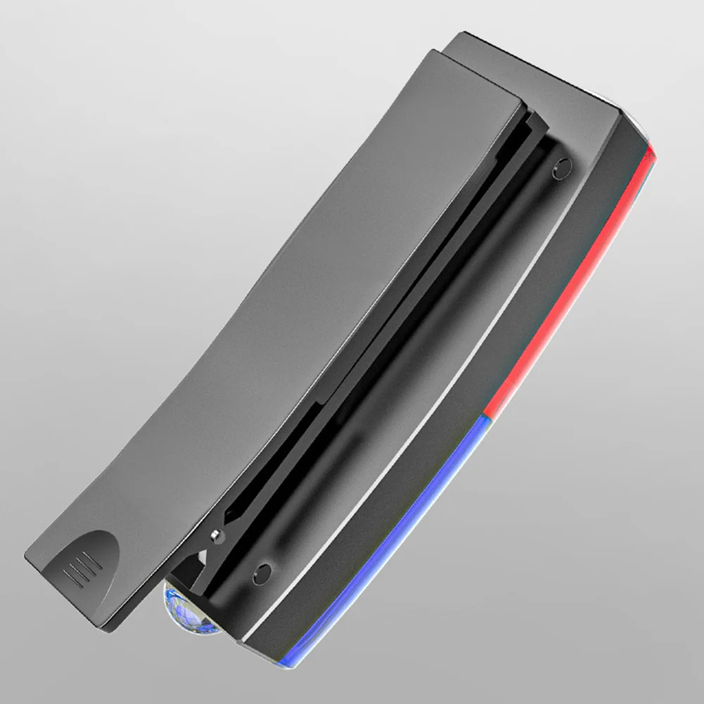 متعددة الوظائف إنذار فلاش إشارة ستروب مصباح صغير أحمر أزرق Led ستروب تحذير ضوء USB شحن لدورية عامل الصرف الصحي #4