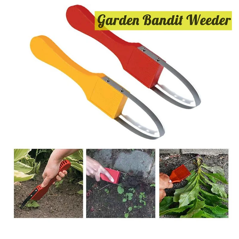Portable Garden Tool Hand Ring Weeder Garden Bandit Hand Loop Weeder