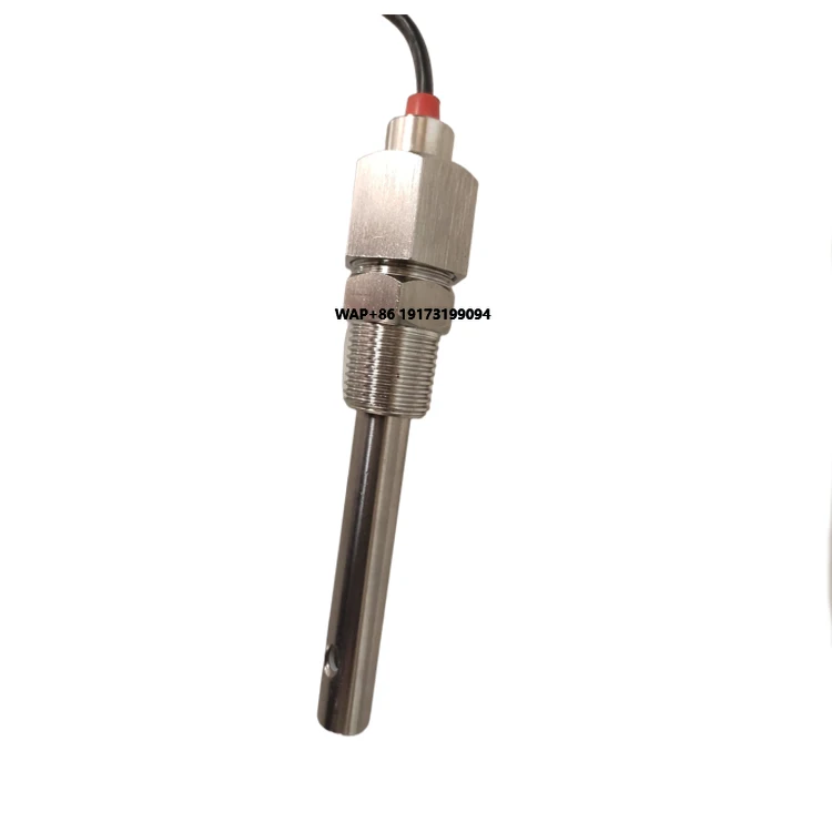 

316L Stainless Steel 4-20mA RS485 2-4000us High Temperature EC Water Conductivity Probe Sensor Water Quality Analysis