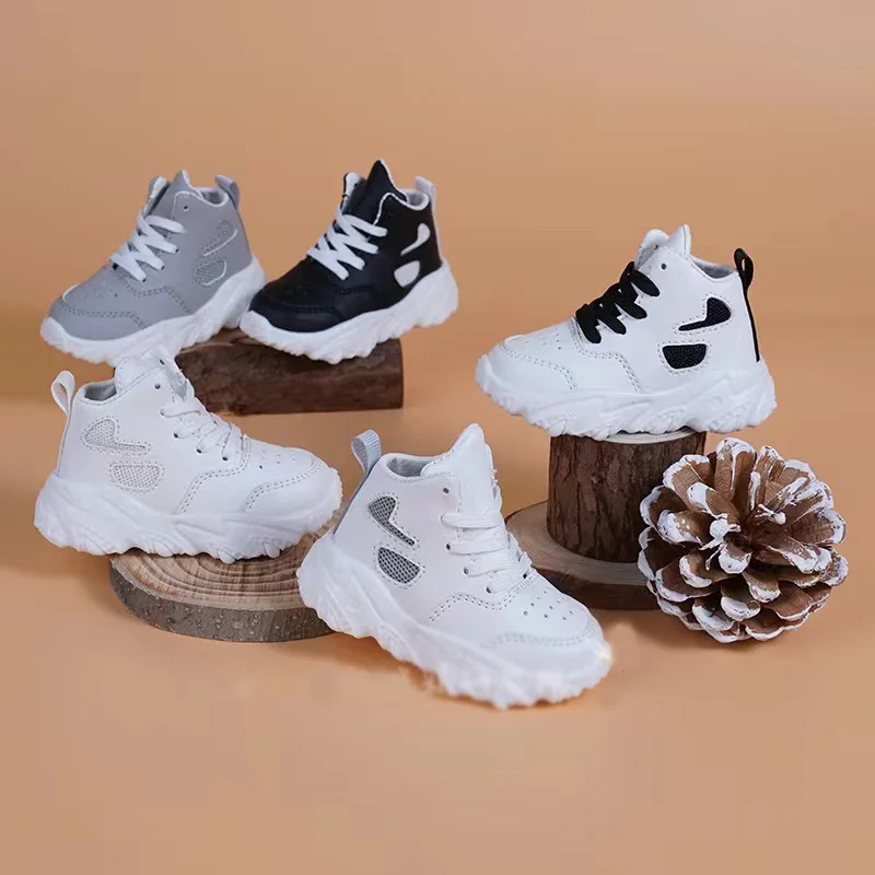 BJD doll shoes for 1/3 1/4 uncle size bjd cute sports thick bottom high top all-match sneakers shoes doll accessories (5 colors)