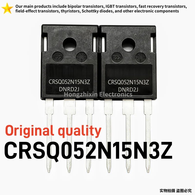 5/10PCS Original CRSQ052N15N3Z TO-247 N Channel Power MOSFET 150V Low Rds(on) High Current Power Transistor For Inverter