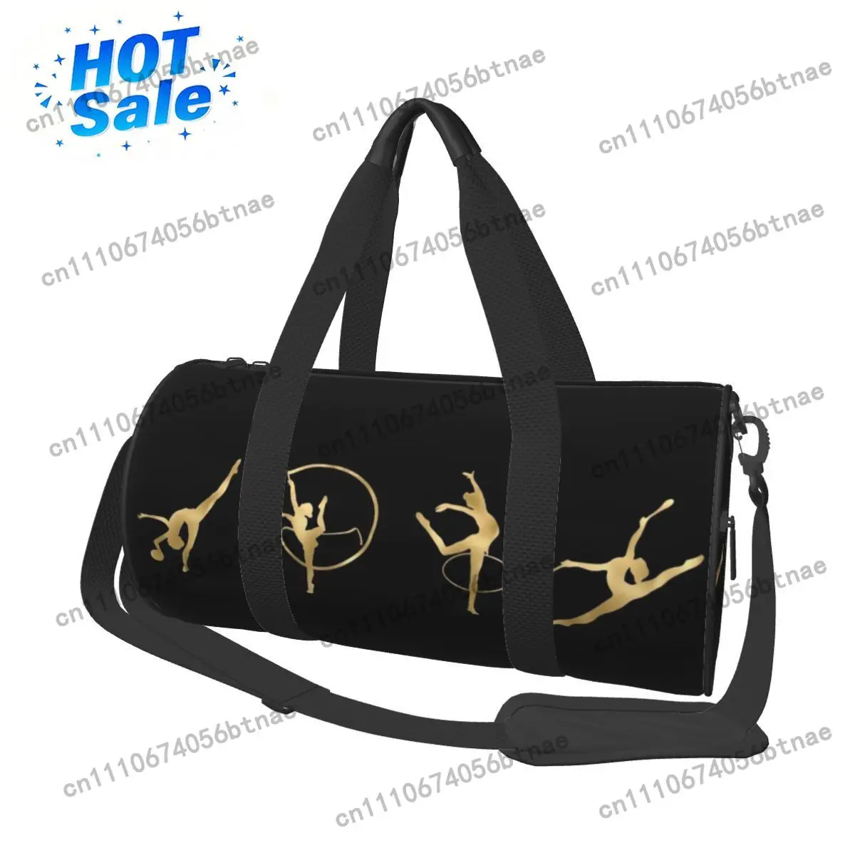 Rhythmic Gymnastics Gym Bag Dace Girl Luggage Sports Bags Men Women Custom Gym Accessories Novelty Fitness Bag Portable Handbags