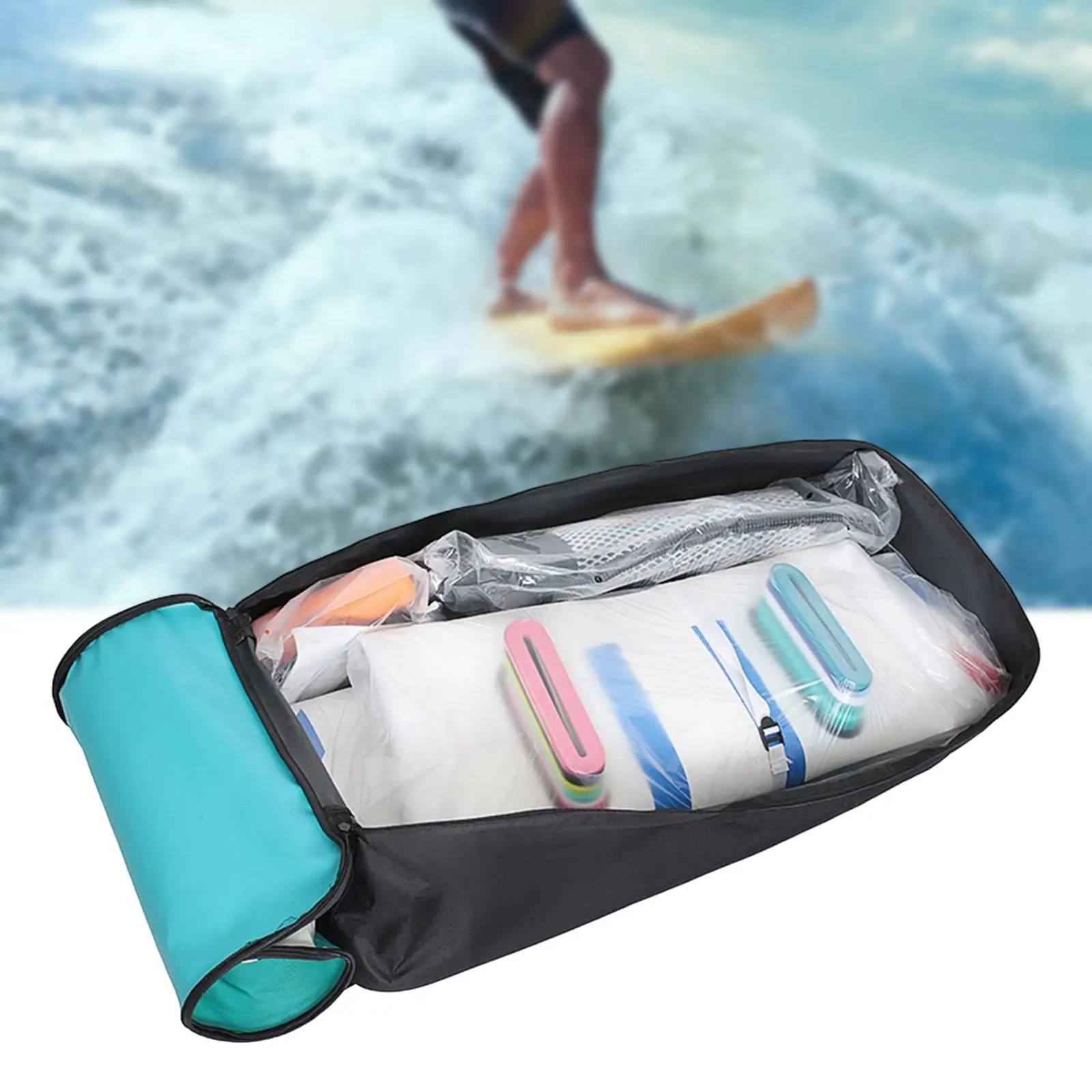 Paddle Board Backpack Only Paddle Board Carrying Bag Waterproof Adjustable Straps Paddle Board Travel Storage Bag for Surfing