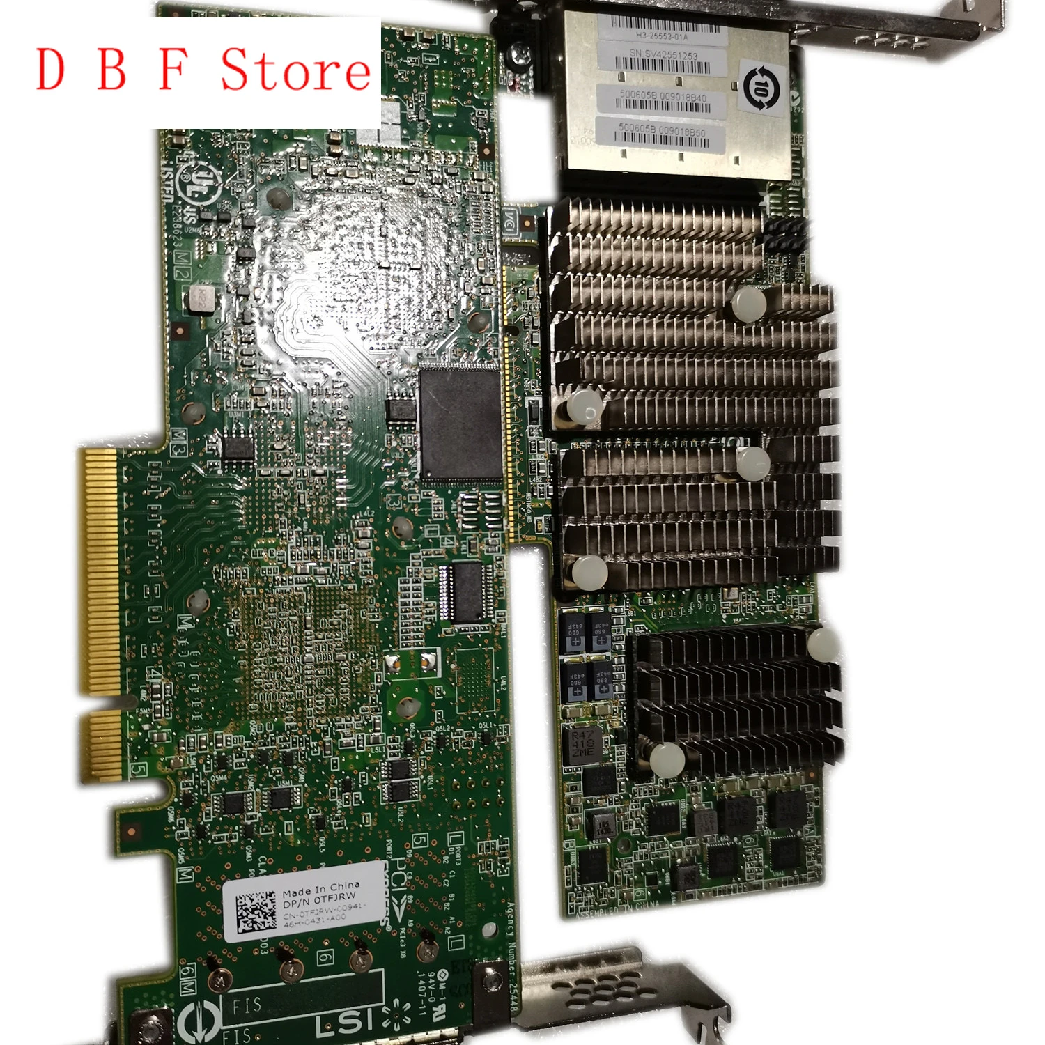 

HBA CARD USE For SC8000 6G 4port SAS RAID Card TFJRW