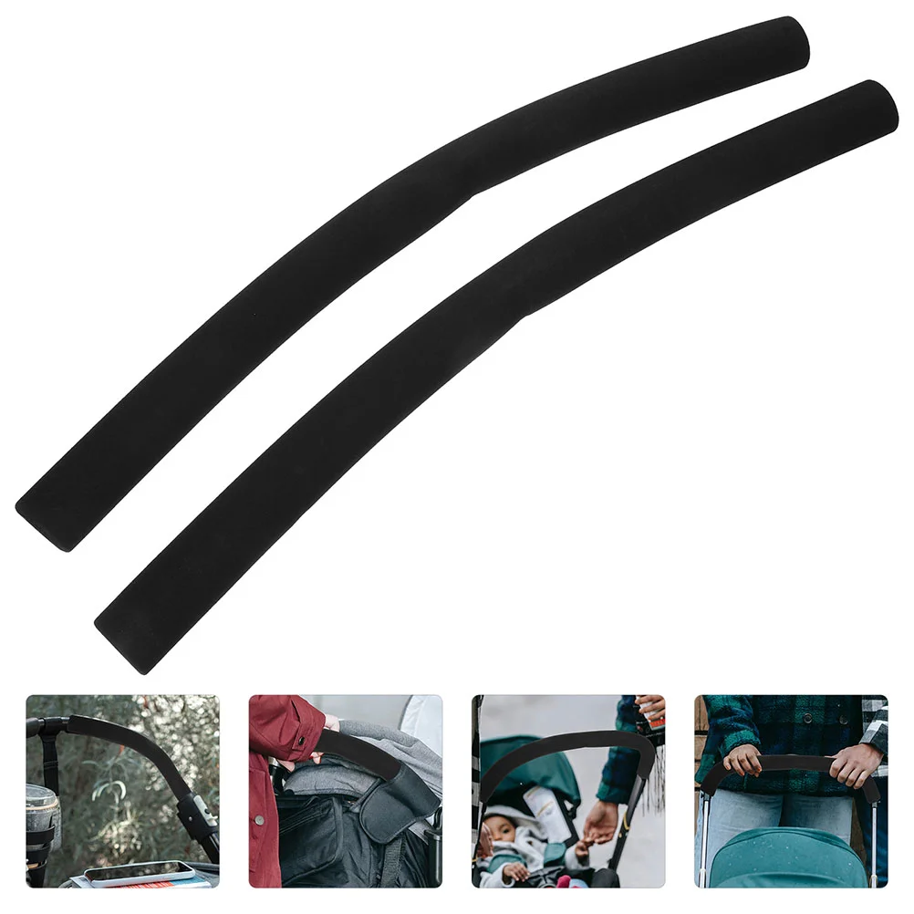 Bebê Stroller Grip Covers, Handle Protector Sleeve, Acessórios Stroller Substituição, 4Pcs
