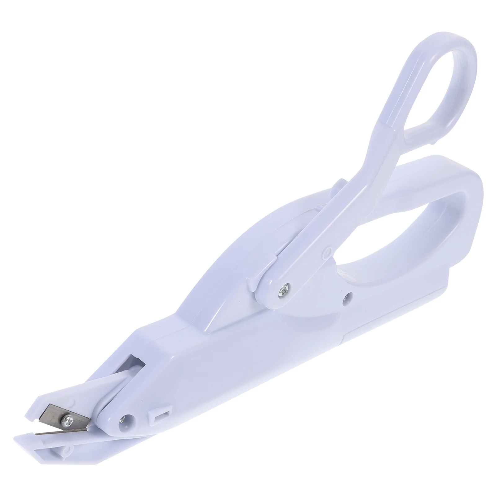 Elektryczne nożyce bezprzewodowe do tkanin, uniwersalne nożyce krawieckie z osłoną ochronną i blokadą bezpieczeństwa.