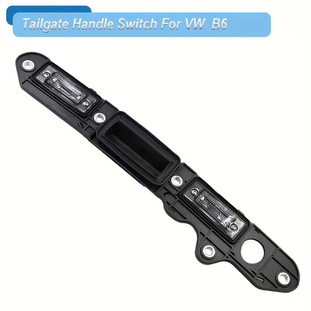 Hinten Stamm Griff mit Lampe Heckklappe Trim Deckel Stamm Heckklappe Release Pull Griff 1T0827574L für VW für Touran Passat Golf Jetta