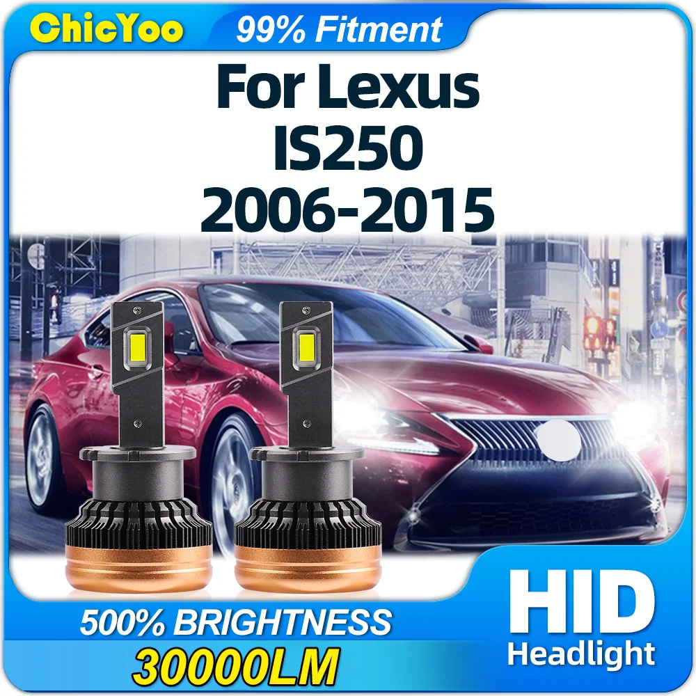 

Canbus LED Headlight 30000LM 1:1 HID Xenon Lights Bulbs 12V Plug&Play Auto Lamps For Lexus IS250 2006-2011 2012 2013 2014 2015