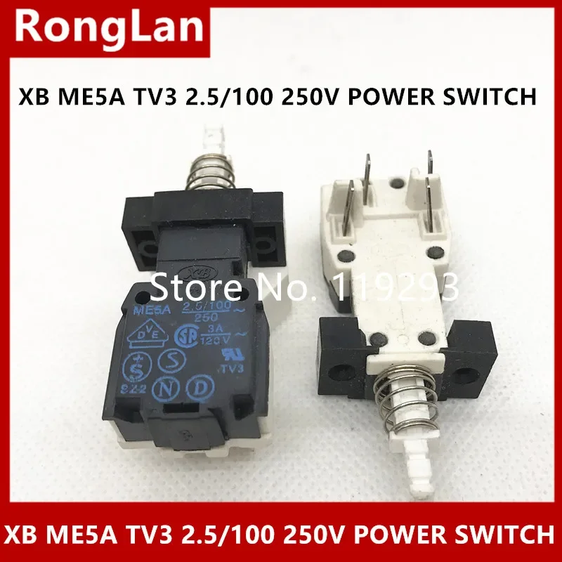 

ME5A JB/XB CDE 4/100-250 24V 1A power switch potentiometer self lock switch 4 Pin LOCK SWITCH-5PCS/LOT