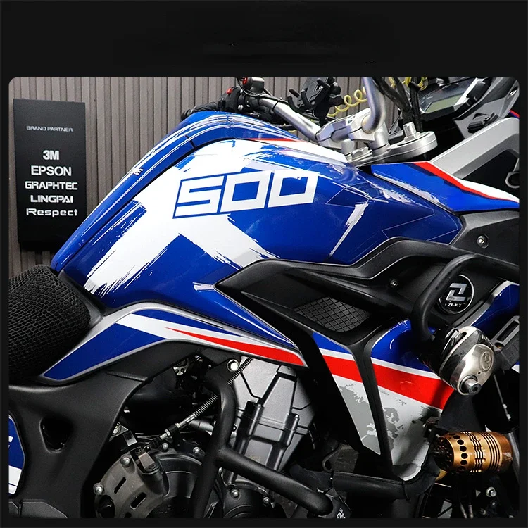 For Colove KY500X 400X 500X 2021 Motorcycle Accessories Fairing Sticker Whole Motocycle Sticker Kit