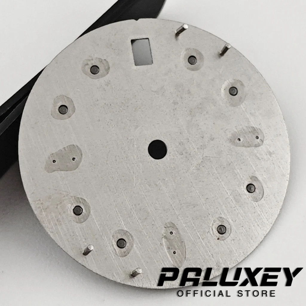 NH35 Watch Dial 28.5mm Log Modified Dial Luminous Watch Face Modified DIY Watch Accessories for NH35 NH36 Movements