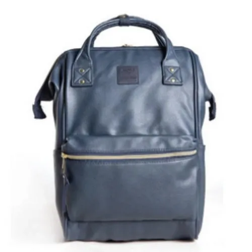 Men Leather Backpack Fashion Large Capacity 15.6inch Laptop BackPack 2022 Teenages Girls &Boys School Bag