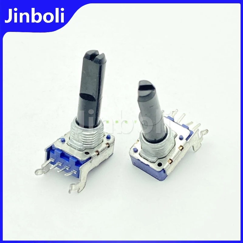 2PCS High-quality RK11 Type B50K 4Pins With Center Positioning Power Amplifier Mixer Volume Potentiometer 25mm Handle Length