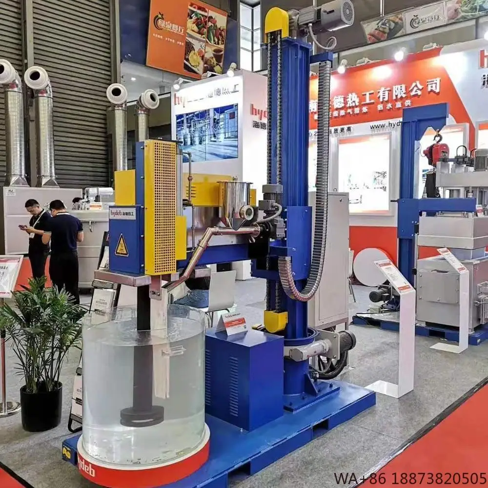 معدات التفريغ والتدفق الدوارة من الألومنيوم مع دوار الجرافيت وعمود للنقاء المنصهر #4