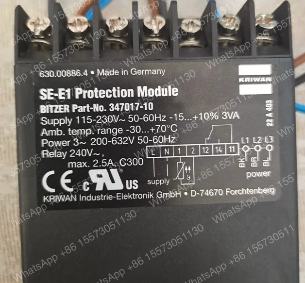 compressor protector motor protection module SE-E1 347017-01 KRIWAN 347017-10 KRIWAN 34701710 Lodam