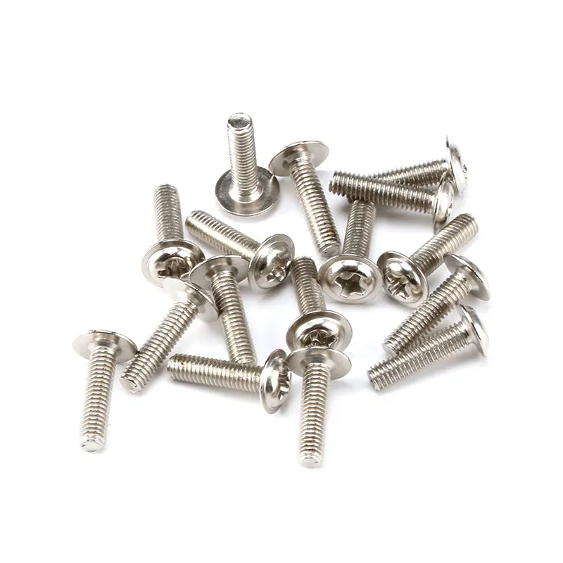 100PCS PWM3*12MM Inner Set Screw For DIY Model Making Coupling Fastening Screw Silver Small