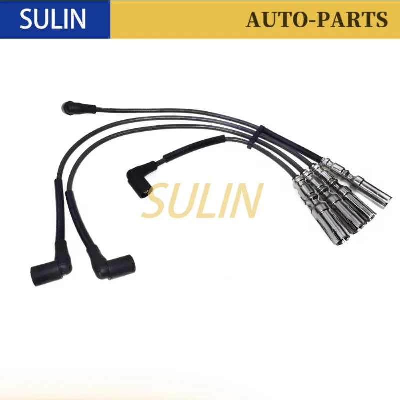 27588 175-6224 Spark Plug Ignition Wire Cable Set For Volkswagen Jetta Golf Beetle 2.0L