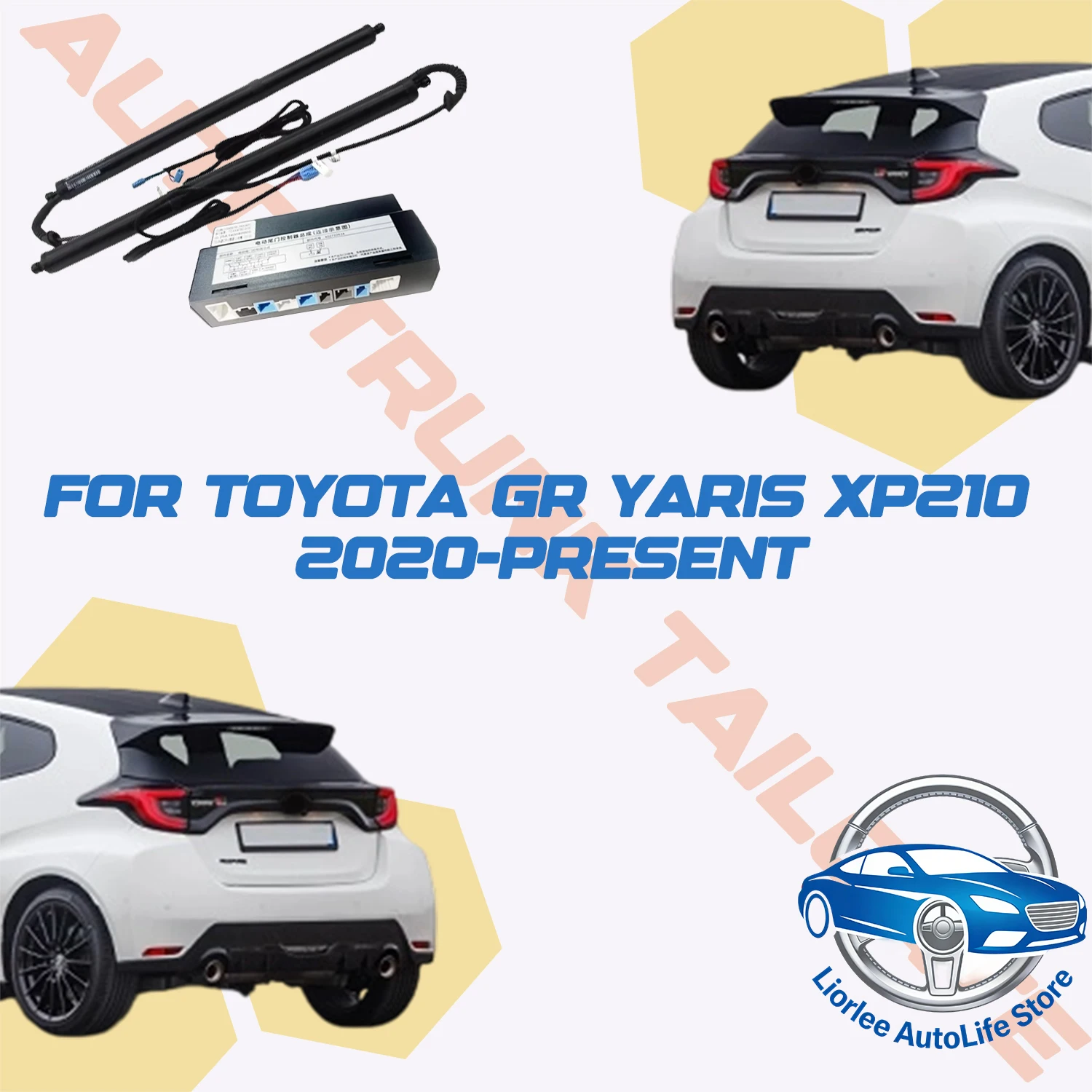 For Toyota GR Yaris 3-door XP210 2020-present Car Power Trunk Lift Electric Hatch Tail gate Strut Auto Rear Door Actuator
