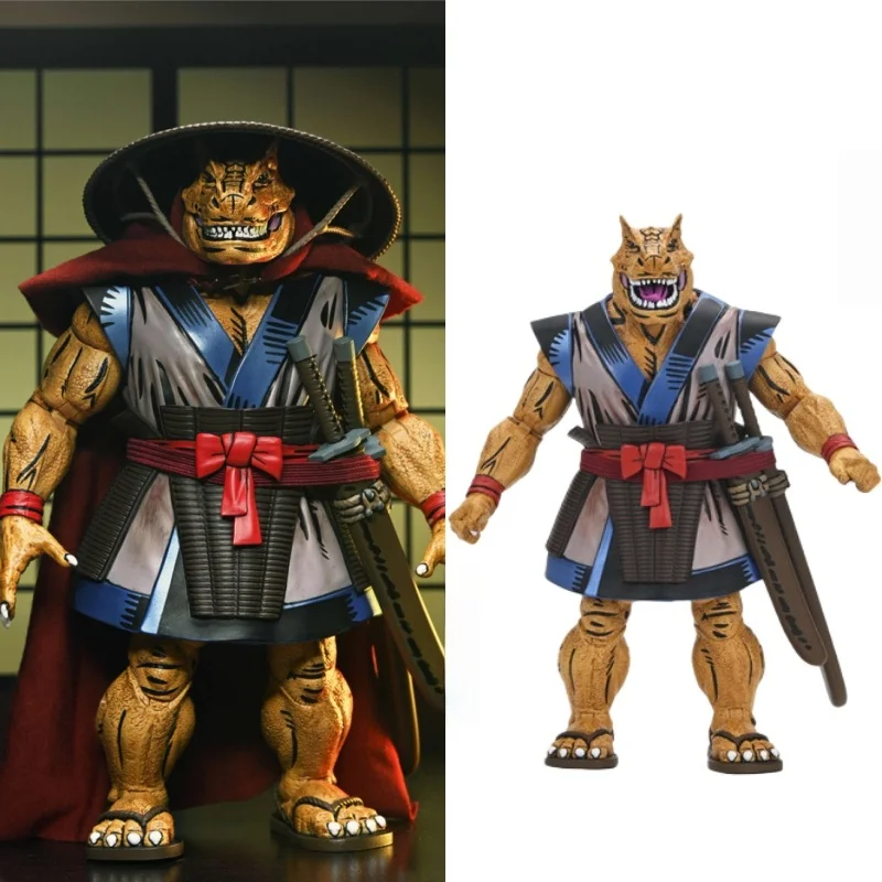 

In Stock Ninja Turtles Comic Version, Samurai Chote Action Figure 1/12 Figurine Eastman And Laird'S Version Collection Toy Gifts